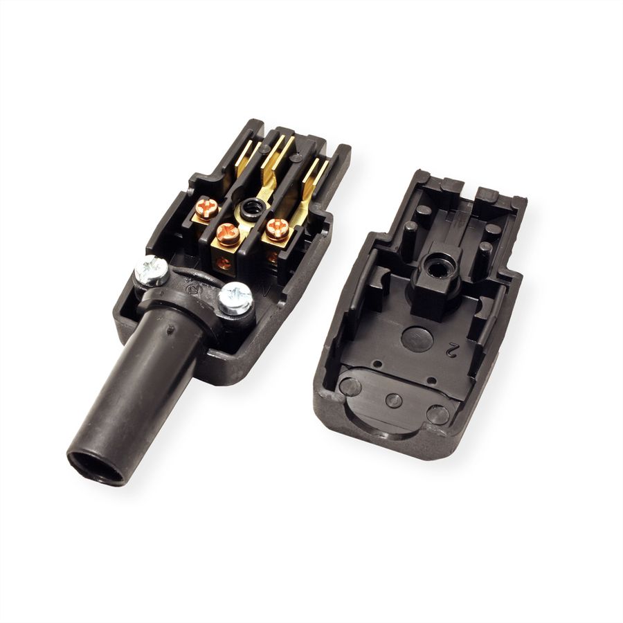 BACHMANN Coupleur IEC320 C13 10A/250VAC, noir