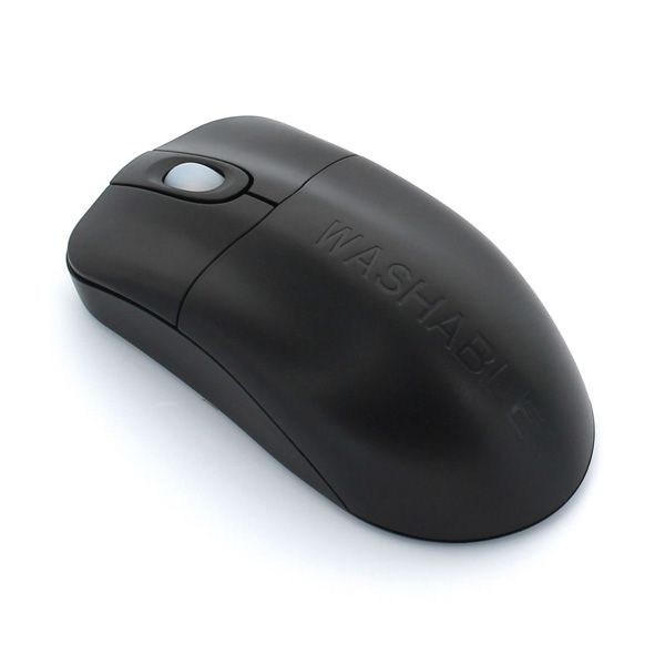 SEAL SHIELD Silver Storm Wireless STM042WE, Souris étanche Wireless noire 1000dpi