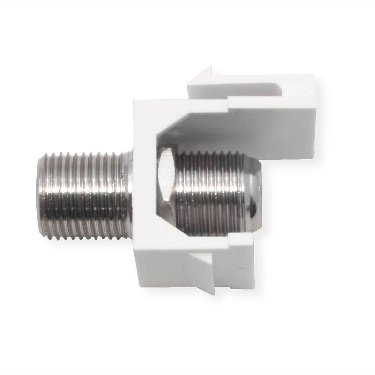 VALUE Coupleur Keystone type F, plastique