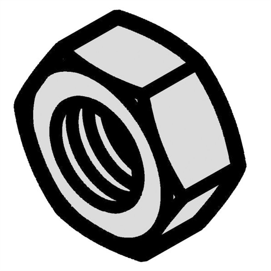 Écrou hexagonal SCHROFF, M2.5