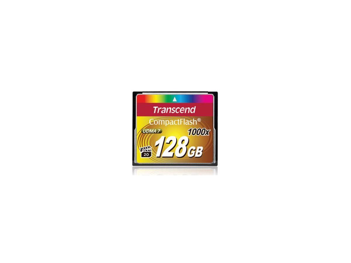 Transcend 1000x CompactFlash 128GB 128Go CompactFlash mémoire flash