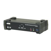ATEN CS1922M Commutateur KVMP™ MST DisplayPort 4K 2 ports USB 3.0
