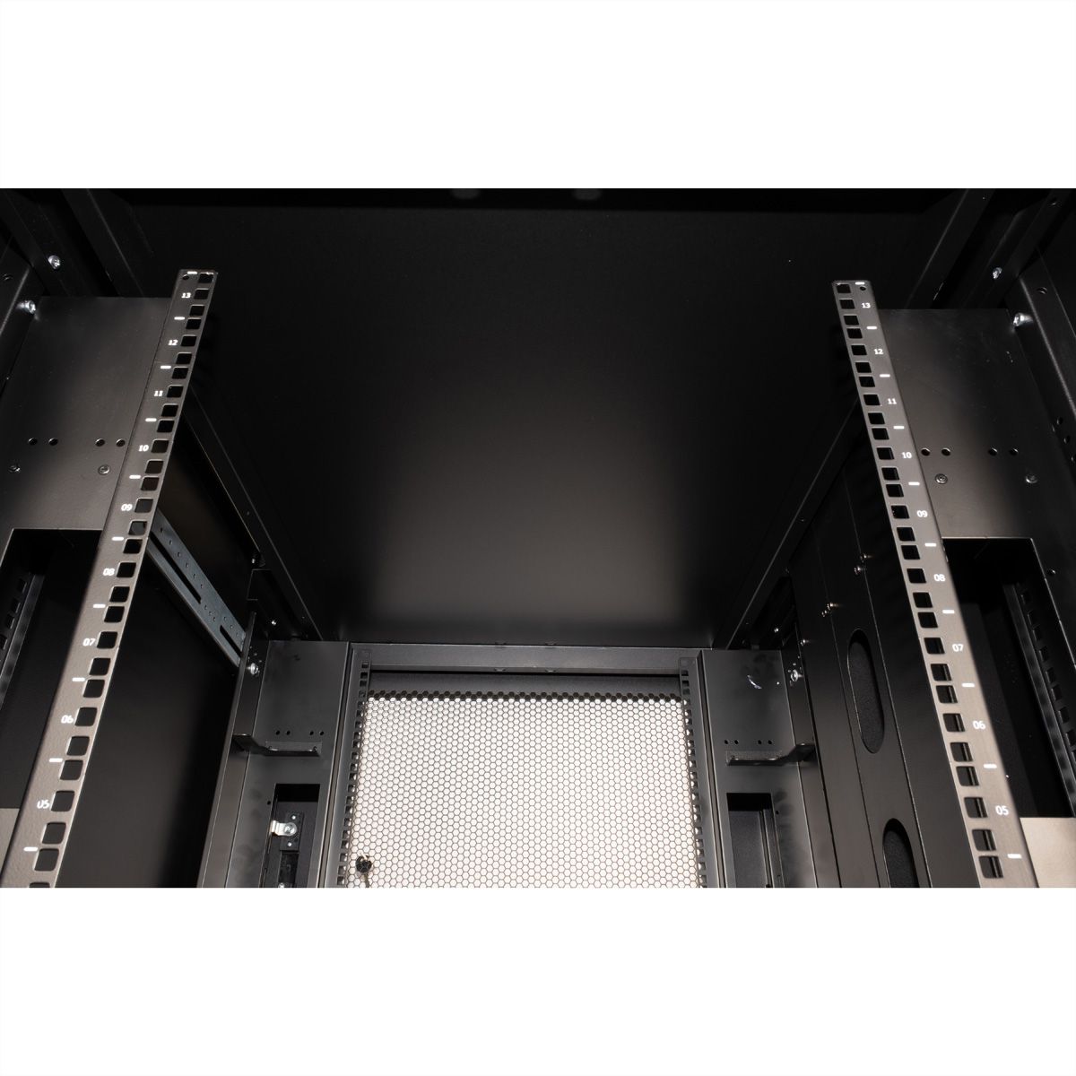 ROLINE Armoire de colocation 42U 800x1000mm, 3 compartiments, noir