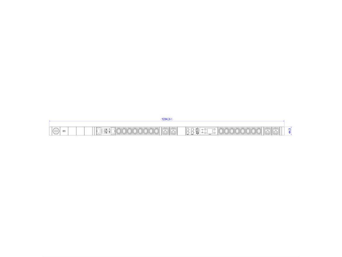 BACHMANN BN3000 16xC13 4xC19 2xLS