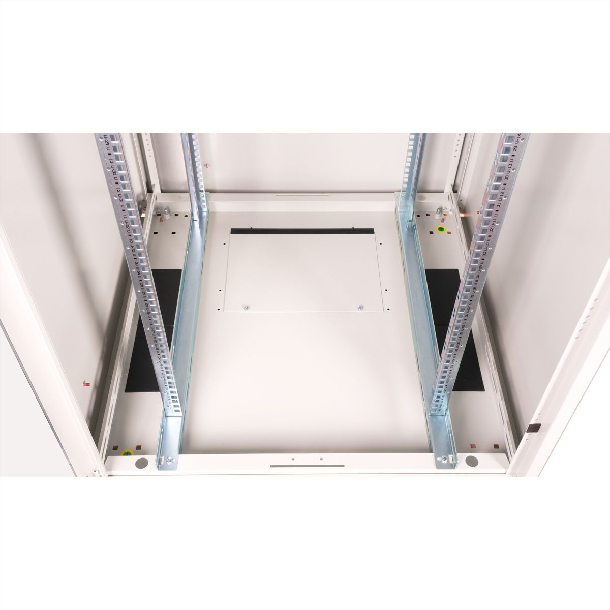 ROLINE 19" Baie réseau Basic 42U, 800x800 LxP Porte verre gris