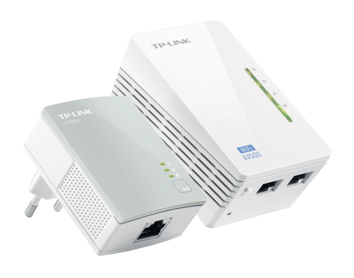 TP-Link TL-WPA4220 KIT Adaptateur réseau CPL 300 Mbit/s Ethernet/LAN Wifi Blanc 1 pièce(s)