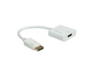 ROLINE Adaptateur DisplayPort - HDMI, actif, v1.2, DP M-HDMI F