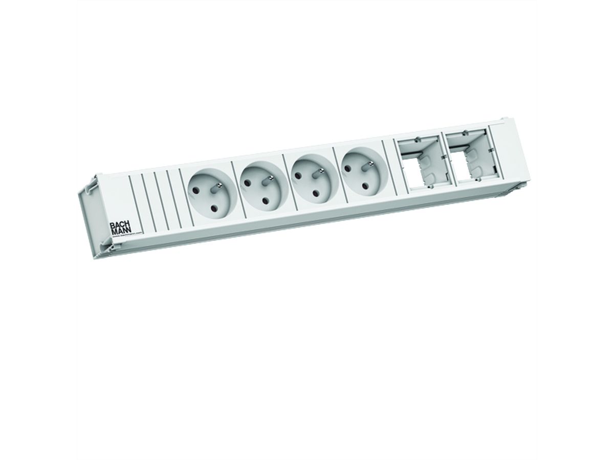 BACHMANN CONI 4xUTE 2xCM 0,2m GST18 RAL9010