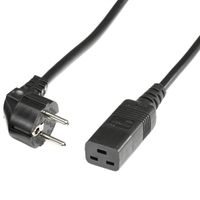 BACHMANN Câble IEC320-C19 16A/250V , noir, 0,5 m