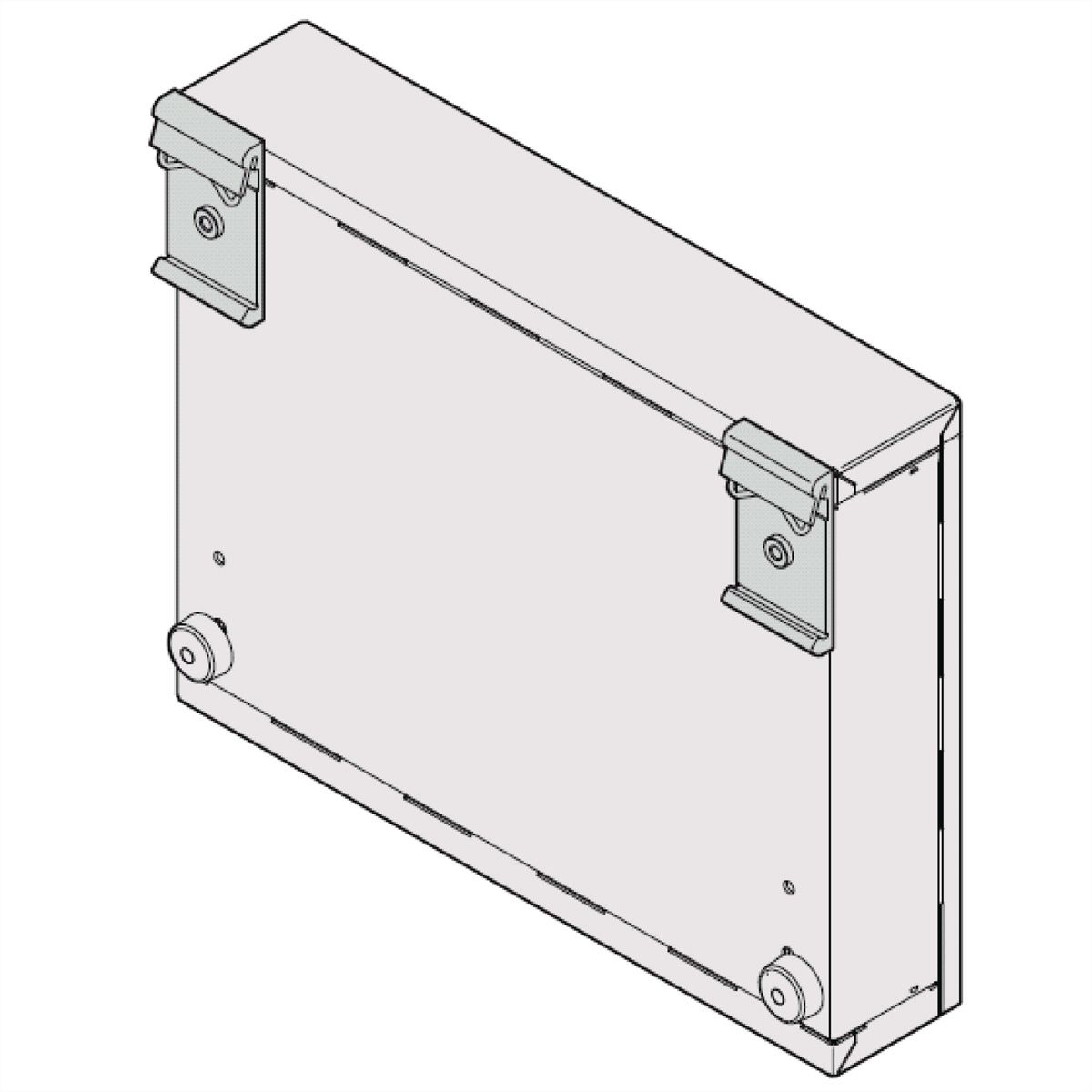 SCHROFF Interscale Adaptateur pour rail DIN, version courte