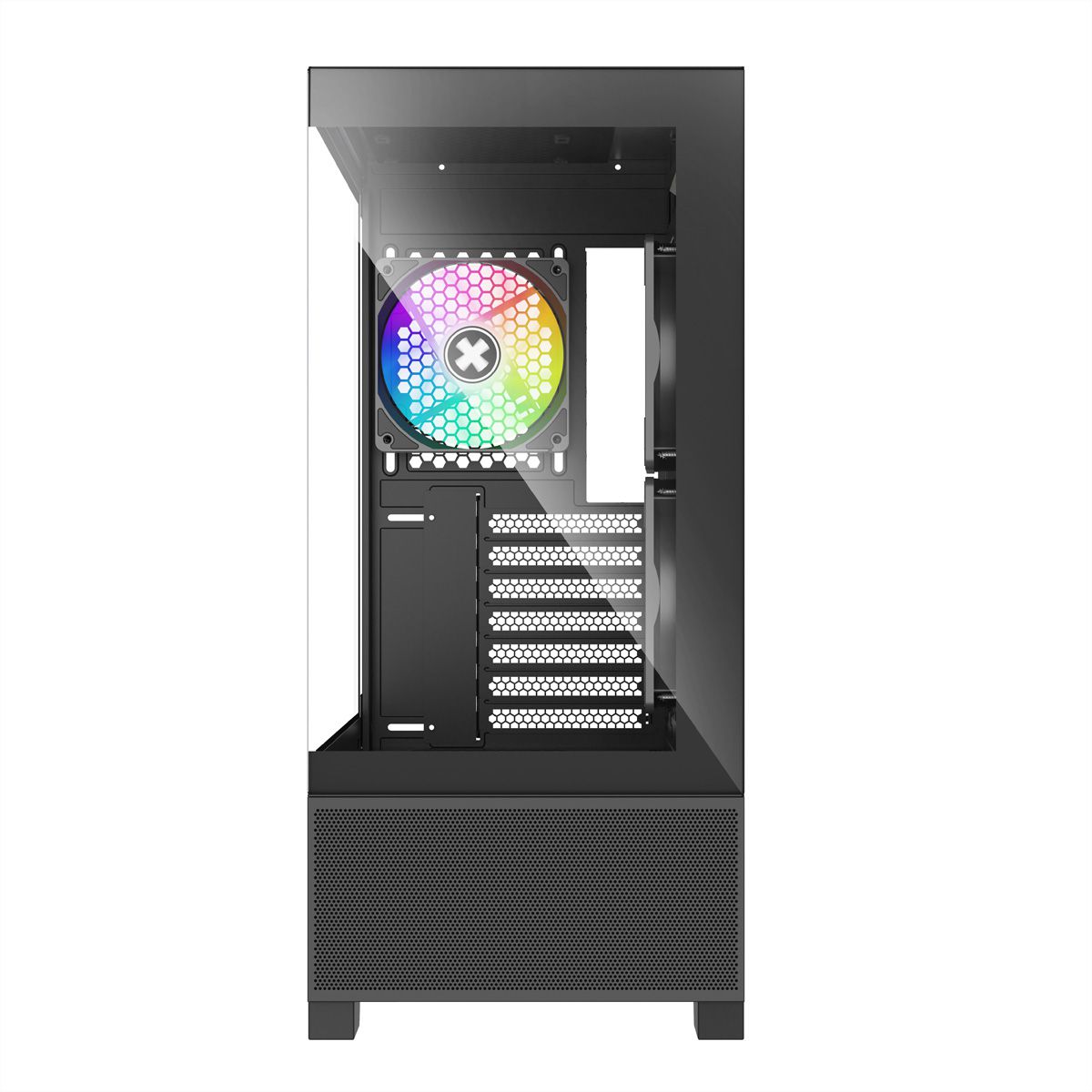 XILENCE Xilent Beam Boîtier PC ATX noir, Boîtier PC Gaming ATX X218.ARGB noir