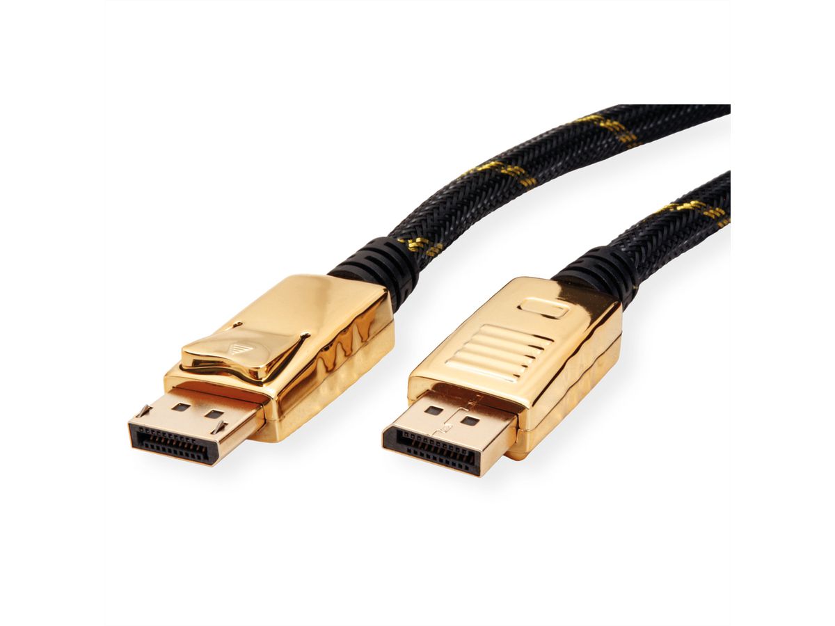 ROLINE GOLD Câble DisplayPort DP M - DP M, 3 m