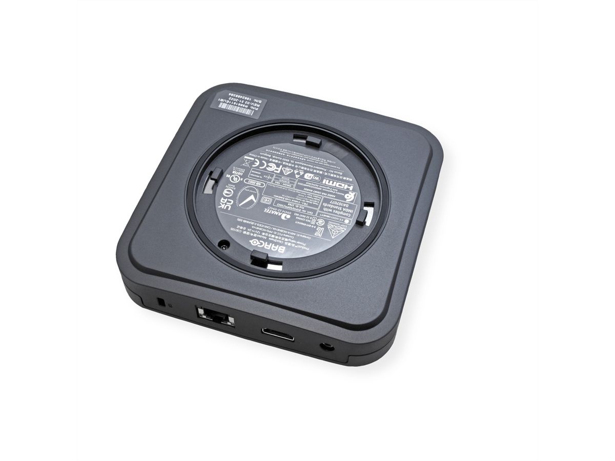 Barco Clickshare C-10 Gen2 système de présentation, 4K, USB, HDMI, 1 Button
