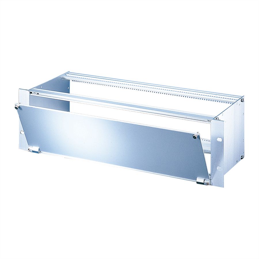 SCHROFF Kit de face avant, blindée, avec charnières en bas, 6 U, 28 CV, 2,5 mm, alu
