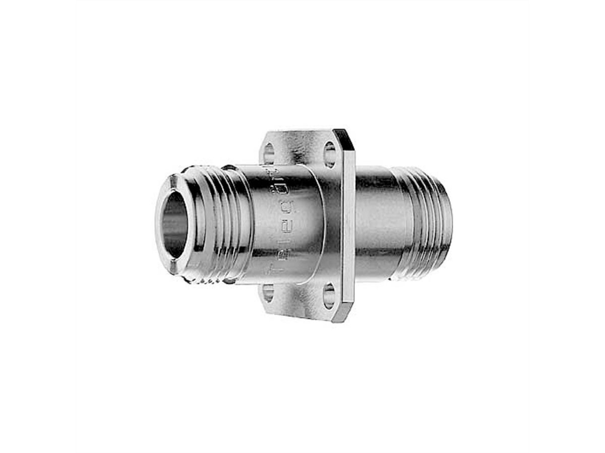 TELEGÄRTNER Connecteur N encastrable femelle/femelle, IP68