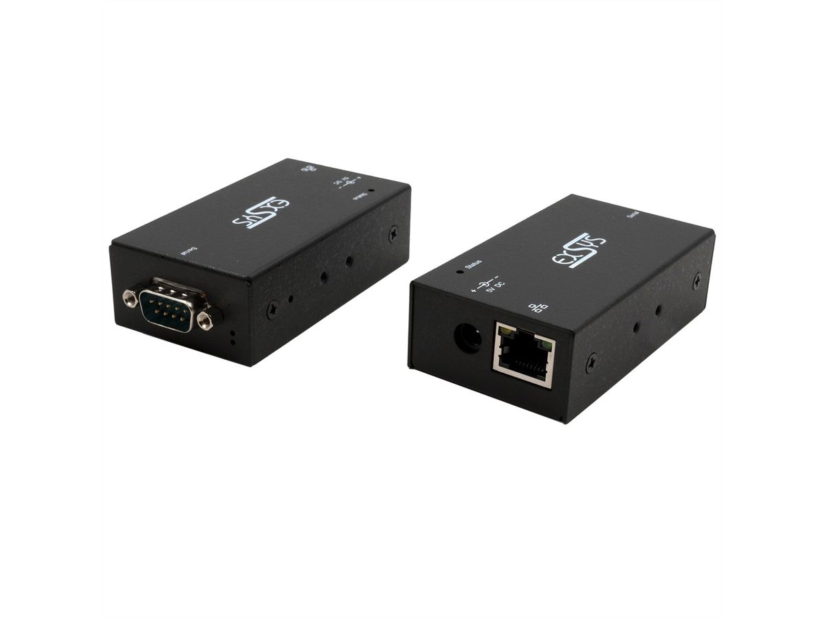 EXSYS EX-6111-2 Ethernet vers 1x RS-232, avec adaptateur secteur
