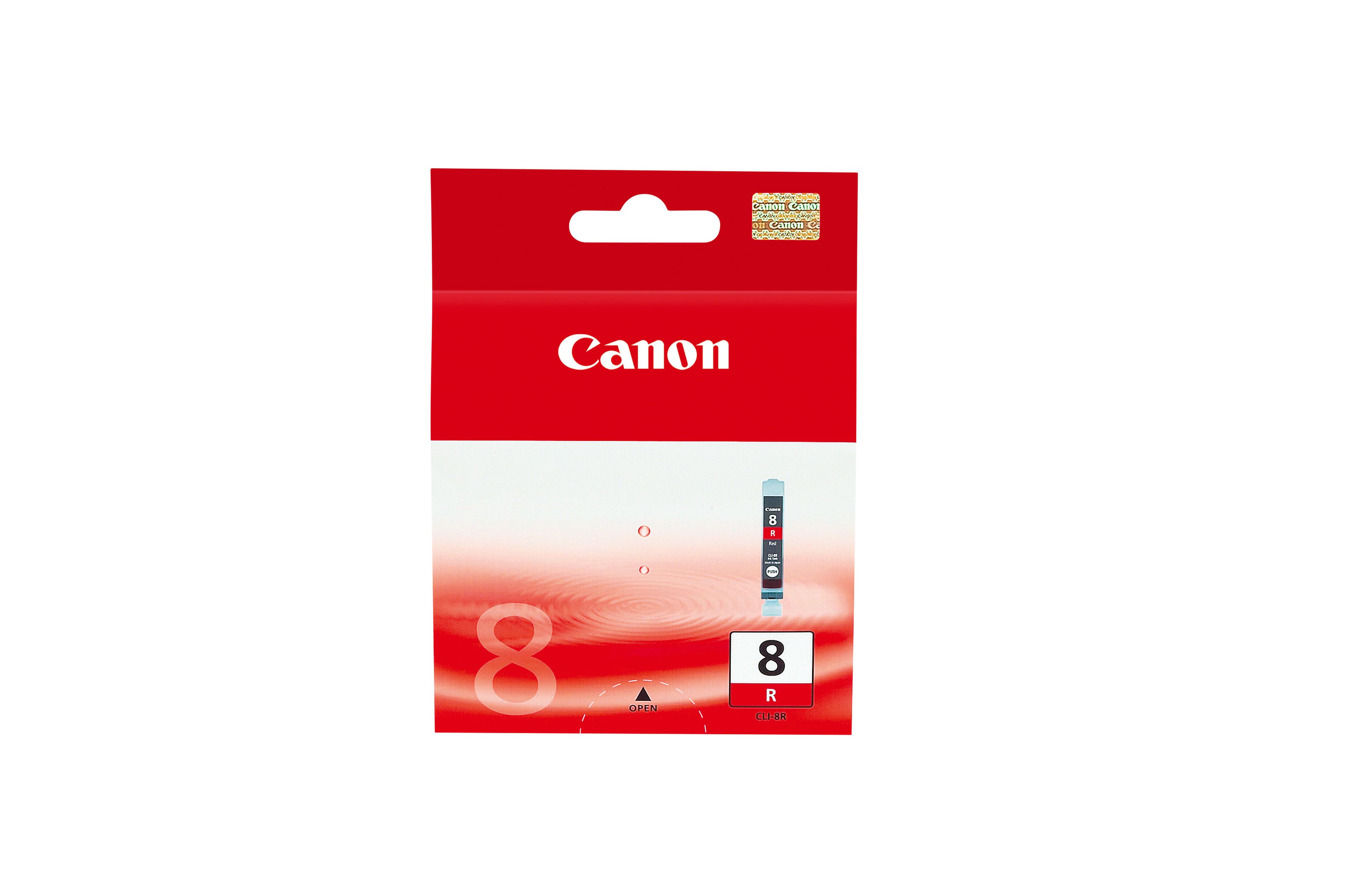 Canon Cartouche d'encre rouge CLI-8R