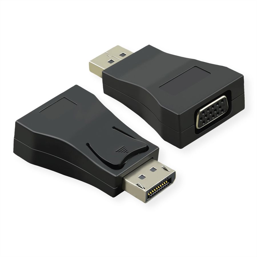 VALUE Adaptateur DisplayPort-VGA, DP M - VGA F