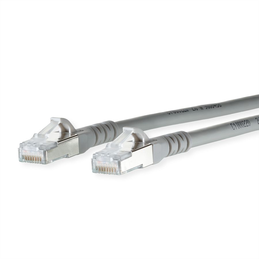 METZ CONNECT Cordon de brassage Cat.6A AWG 26, gris, 6 m