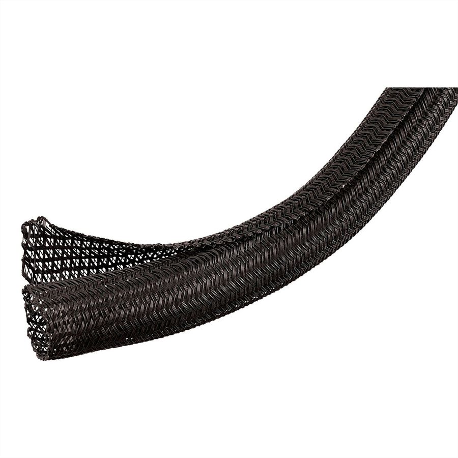 BACHMANN Tuyau passe-câbles Ø 5cm, AUTOMATIC WRAP, noir, 1 m