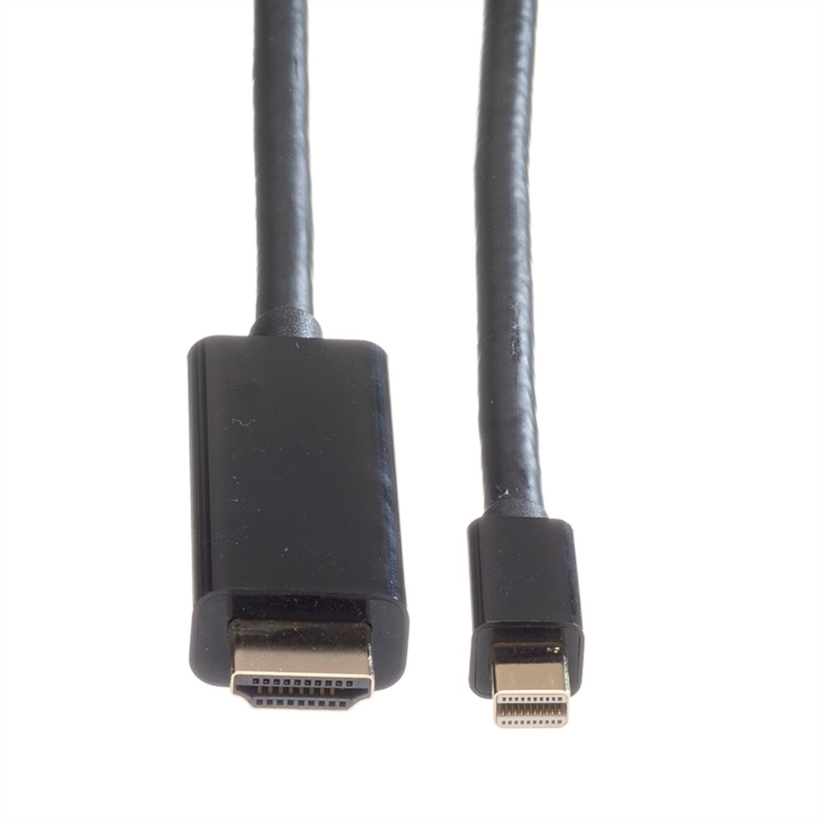 ROLINE Câble Mini DisplayPort, Mini DP - UHDTV, M/M, noir, 1 m