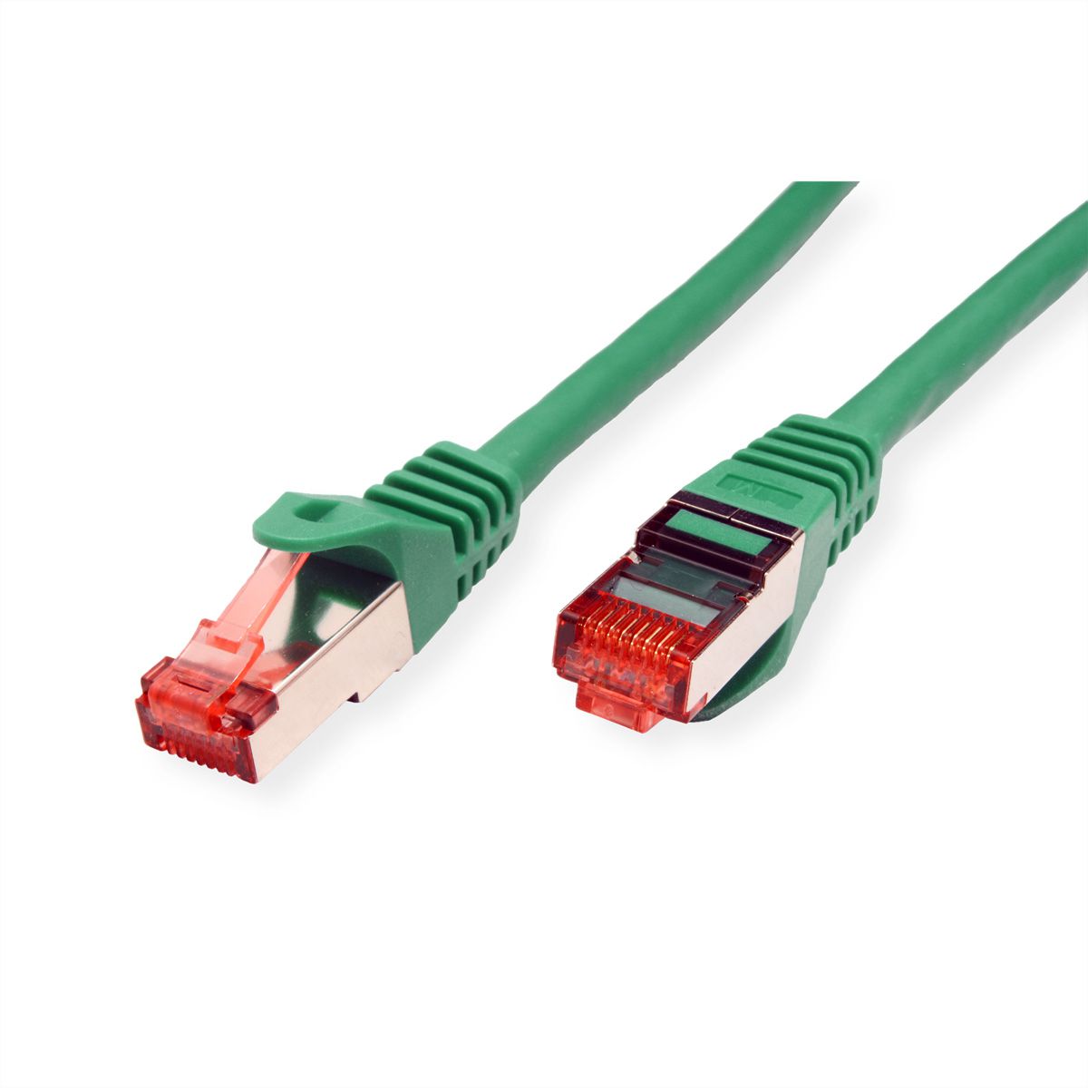 Cordon ROLINE S/FTP(PiMF) Cat.6, LSOH, Component Level, vert, 0,5 m