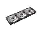 ANTEC C120 ARGB Ventilateur de boîtier PC inversé 120 mm, lot de 3, noir