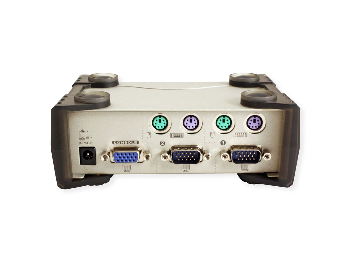 ATEN CS82A Commutateur KVM VGA PS/2 à 2 ports