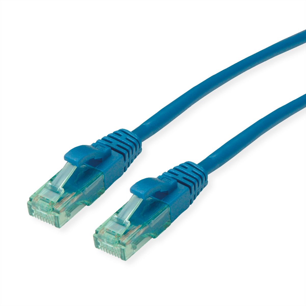 ROLINE RM Cordon UTP Cat.6A / 10 Gigabit, bleu, 2 m
