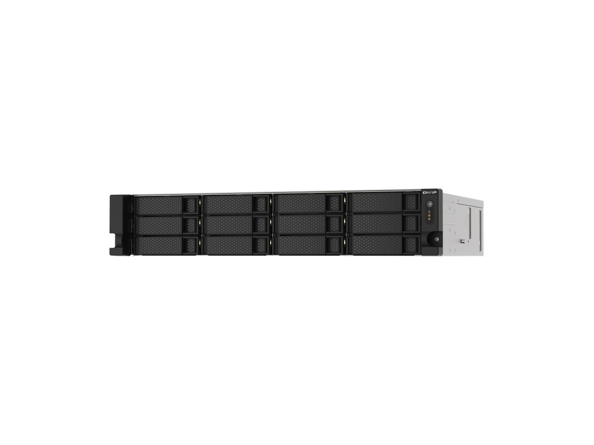 QNAP TS-1273AU-RP-8G serveur de stockage NAS Rack (2 U) Ethernet/LAN Aluminium, Noir V1500B