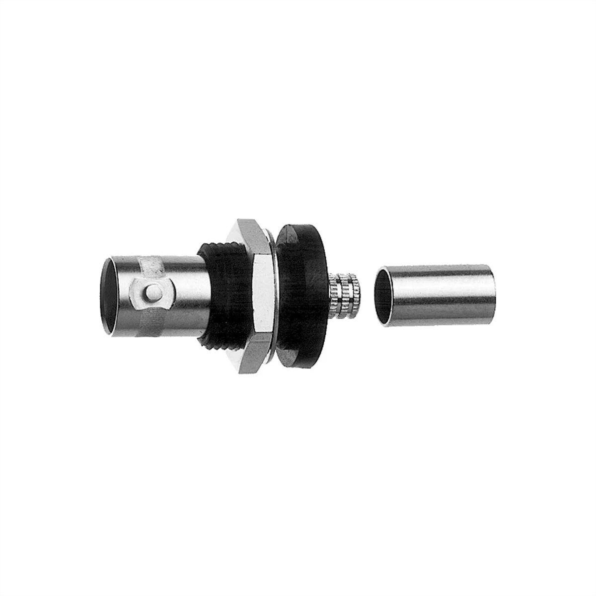 TELEGÄRTNER Connecteur de câble BNC 50 Ohm pour RG-58C/U isolé