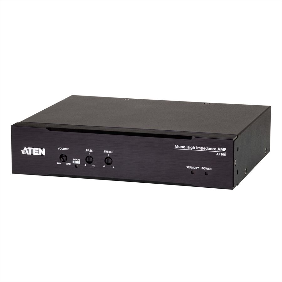 ATEN AP106 Amplificateur de puissance mono haute impédance de 60 W