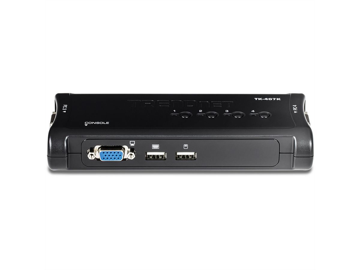 TRENDnet TK-407K Kit de Switch KVM à 4 ports USB