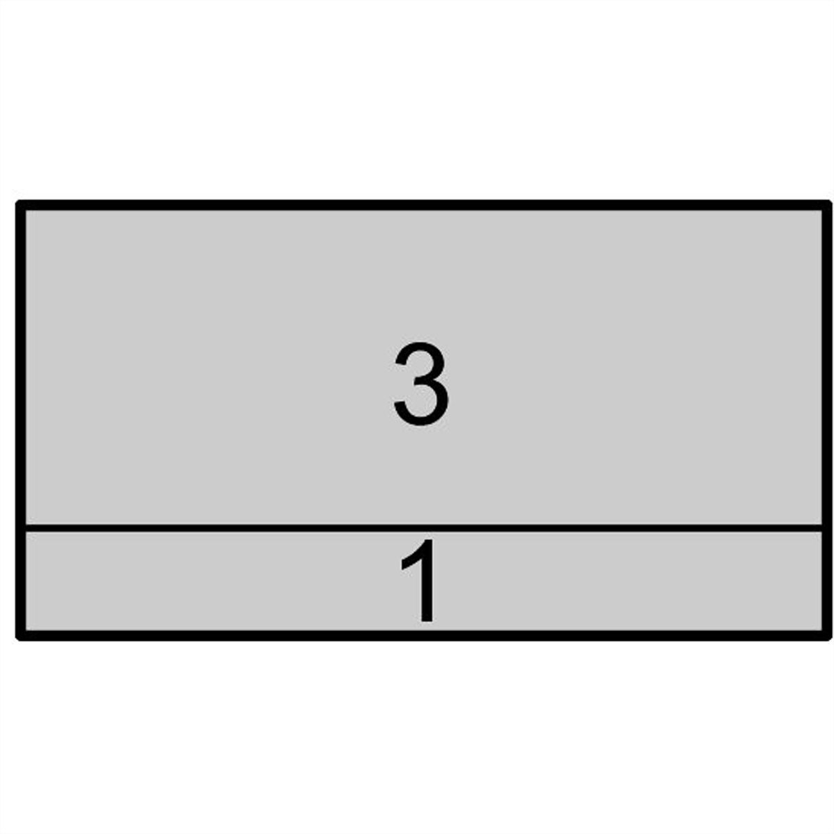 Panneau latéral SCHROFF EuropacPRO, Type F, Flexible, 4 U, 235 mm