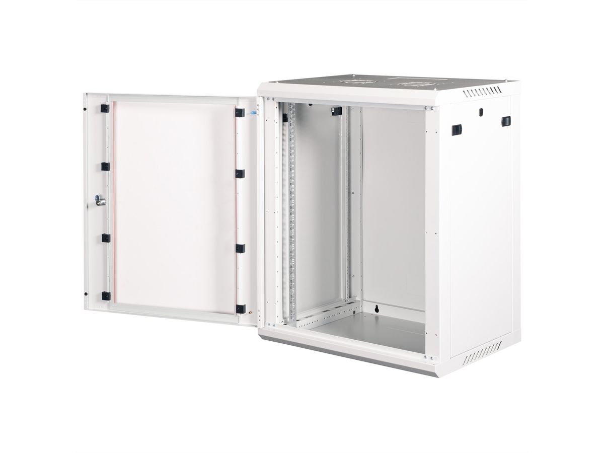 ROLINE 19" Boîtier mural Basic Plus 18U, 600x450 LxP gris