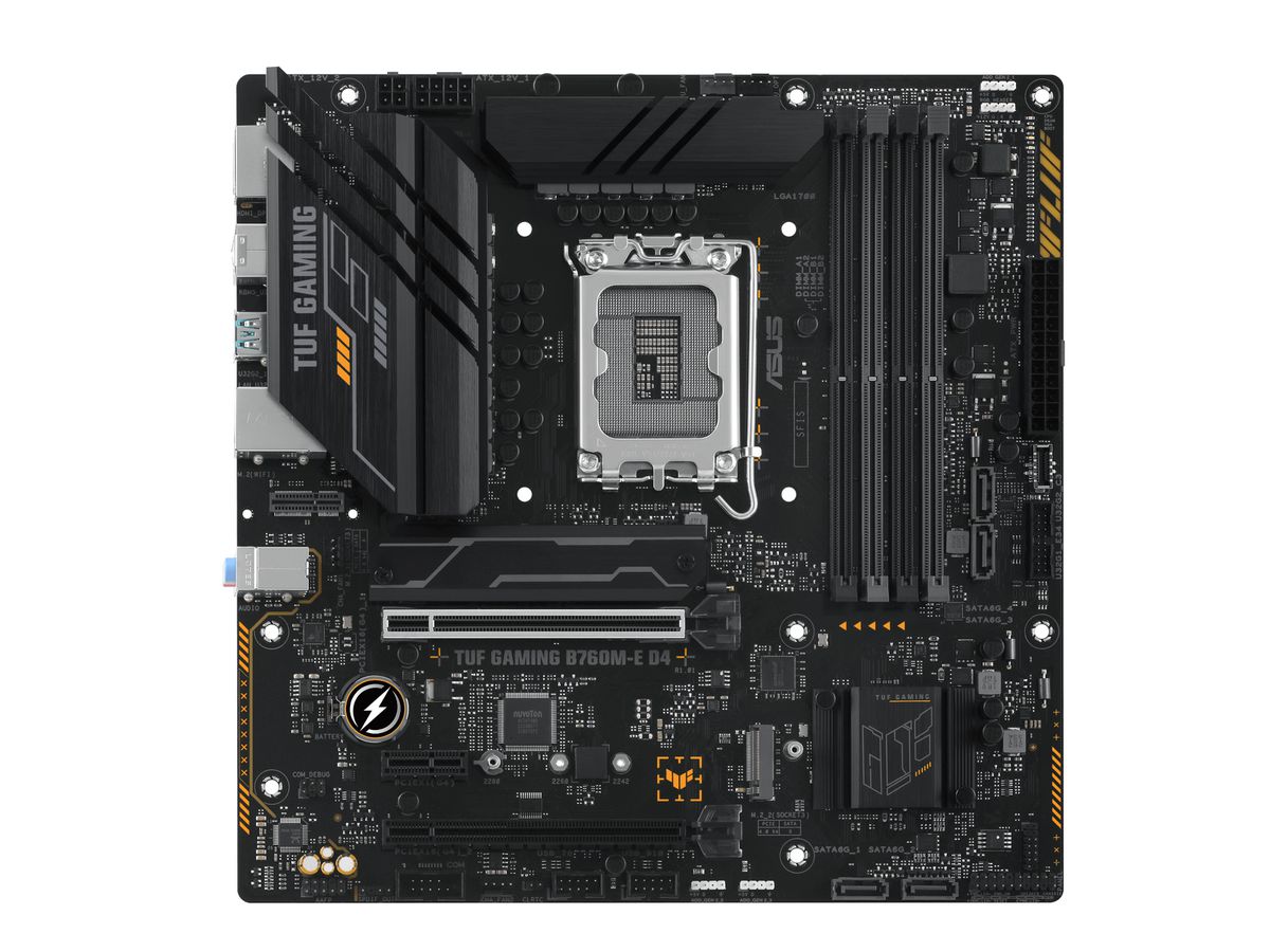ASUS TUF GAMING B760M-E D4 Intel B760 LGA 1700 micro ATX