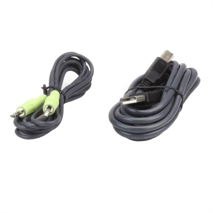ATEN 2L-7D02UDPX5 Kit de câbles KVM sécurisé deux affichages DisplayPort USB