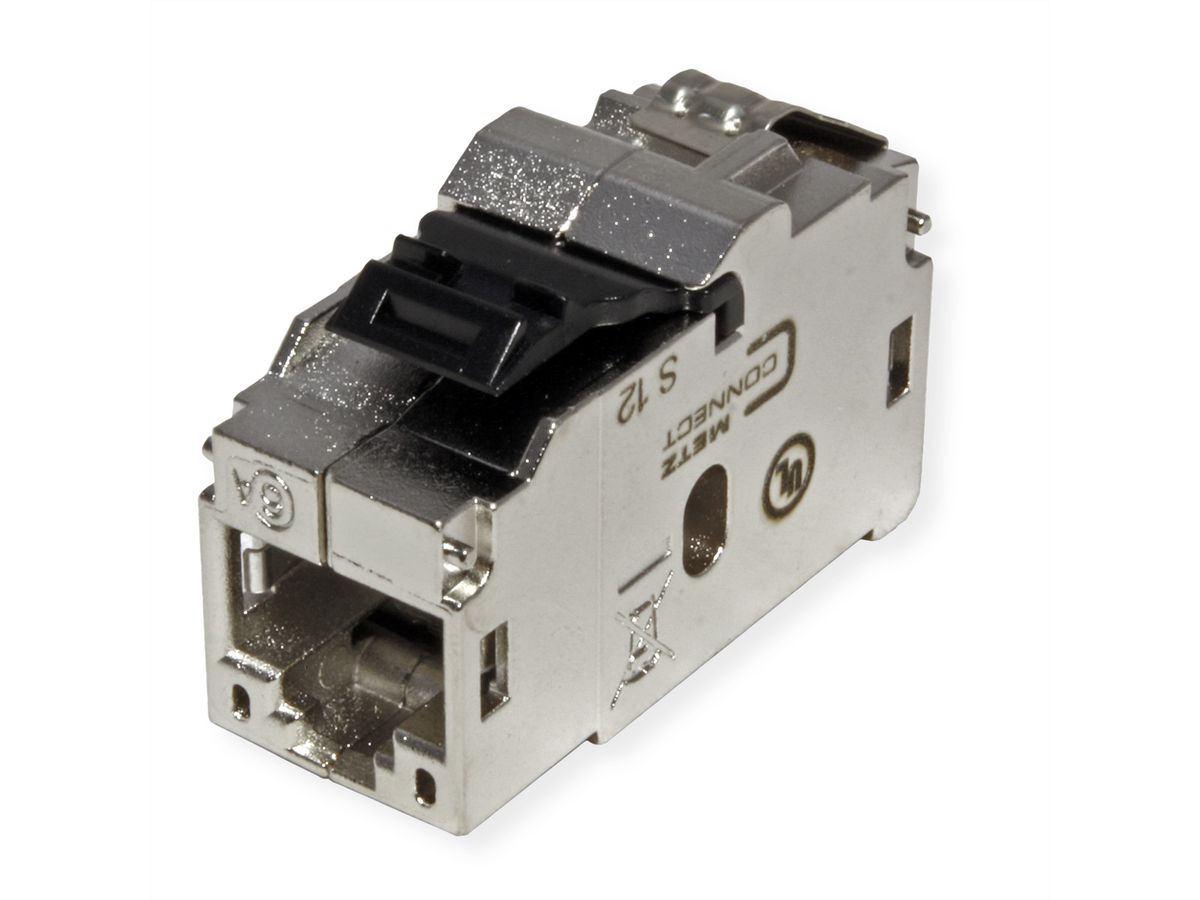 BACHMANN Keystone CAT6 STP Coupleur RJ45 blindé, métallique