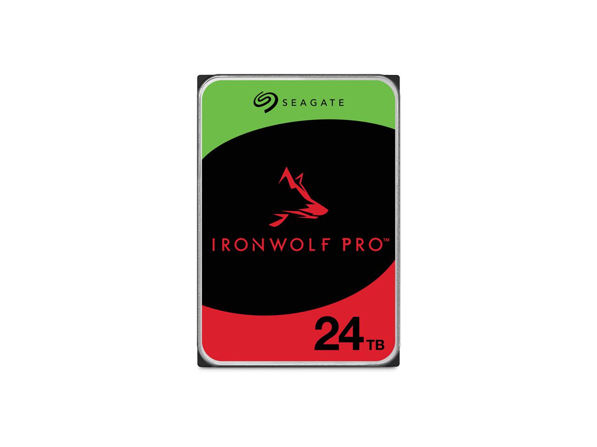 Seagate IronWolf Pro ST24000NT002 disque dur 24 To 7200 tr/min 512 Mo 3.5" Série ATA III