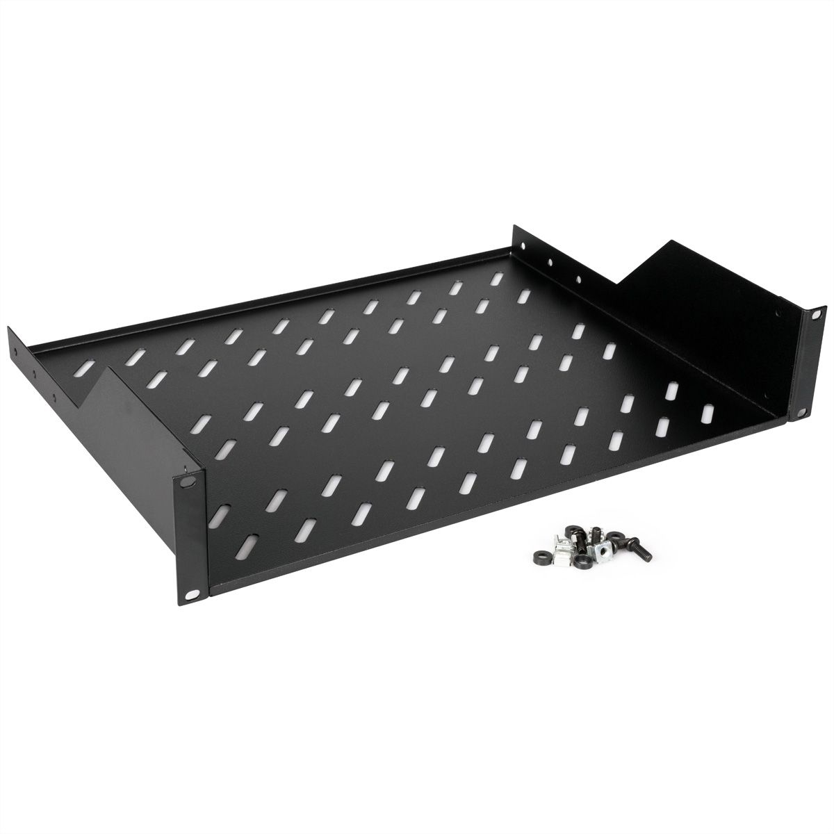 ROLINE 19" Etagère 2U 350P, 25kg de charge noir