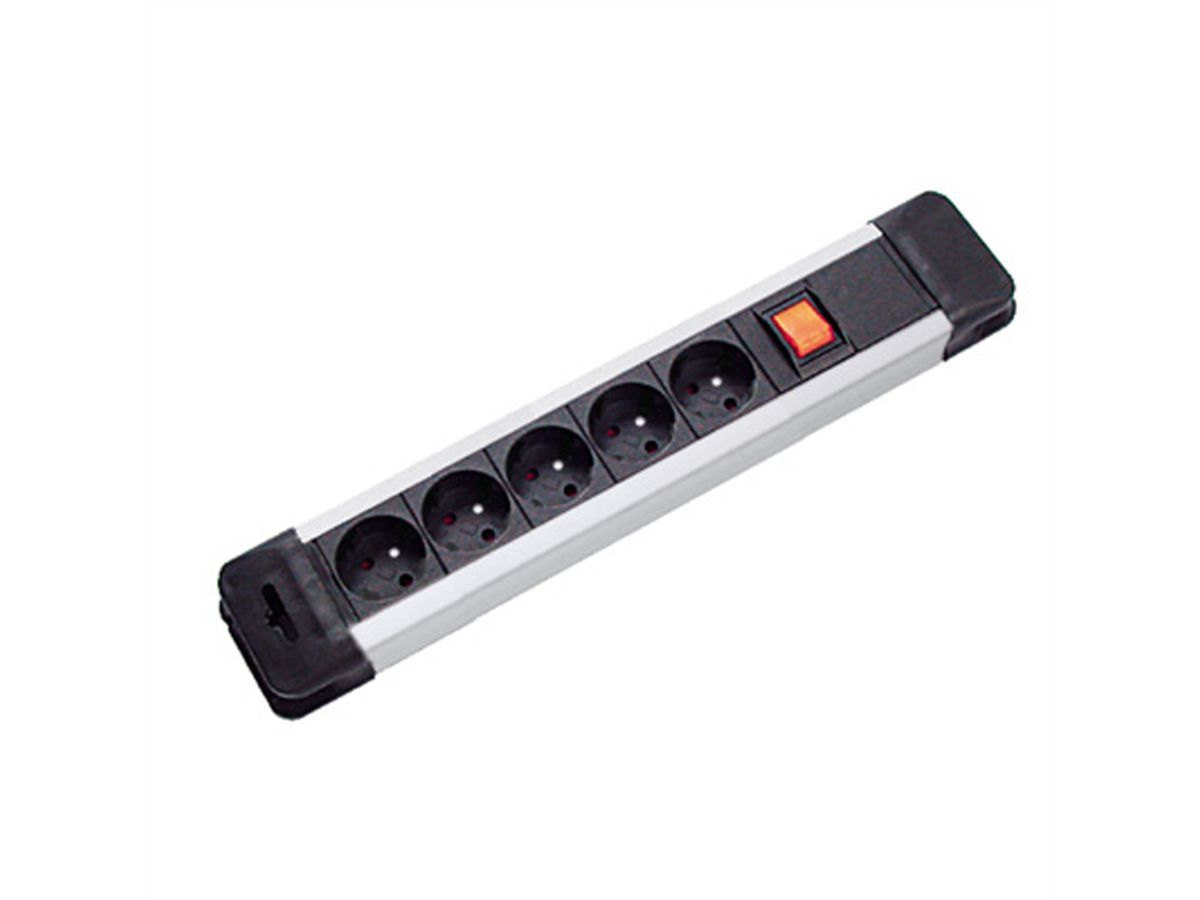 BACHMANN Prise multiple, 5x 2P+T, UTE, 2 m