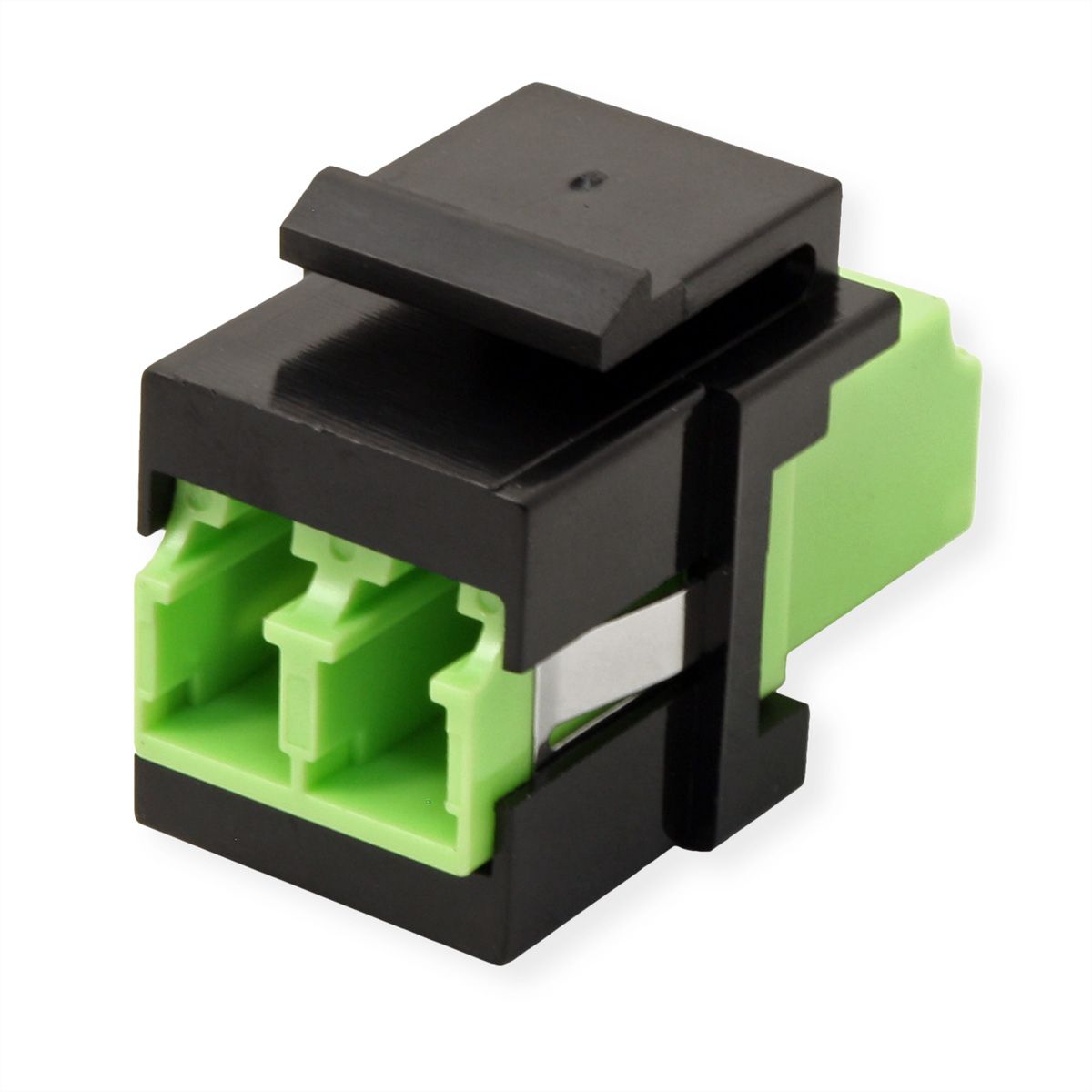 ROLINE Raccord optique LC/LC duplex multimode, Keystone, OM5