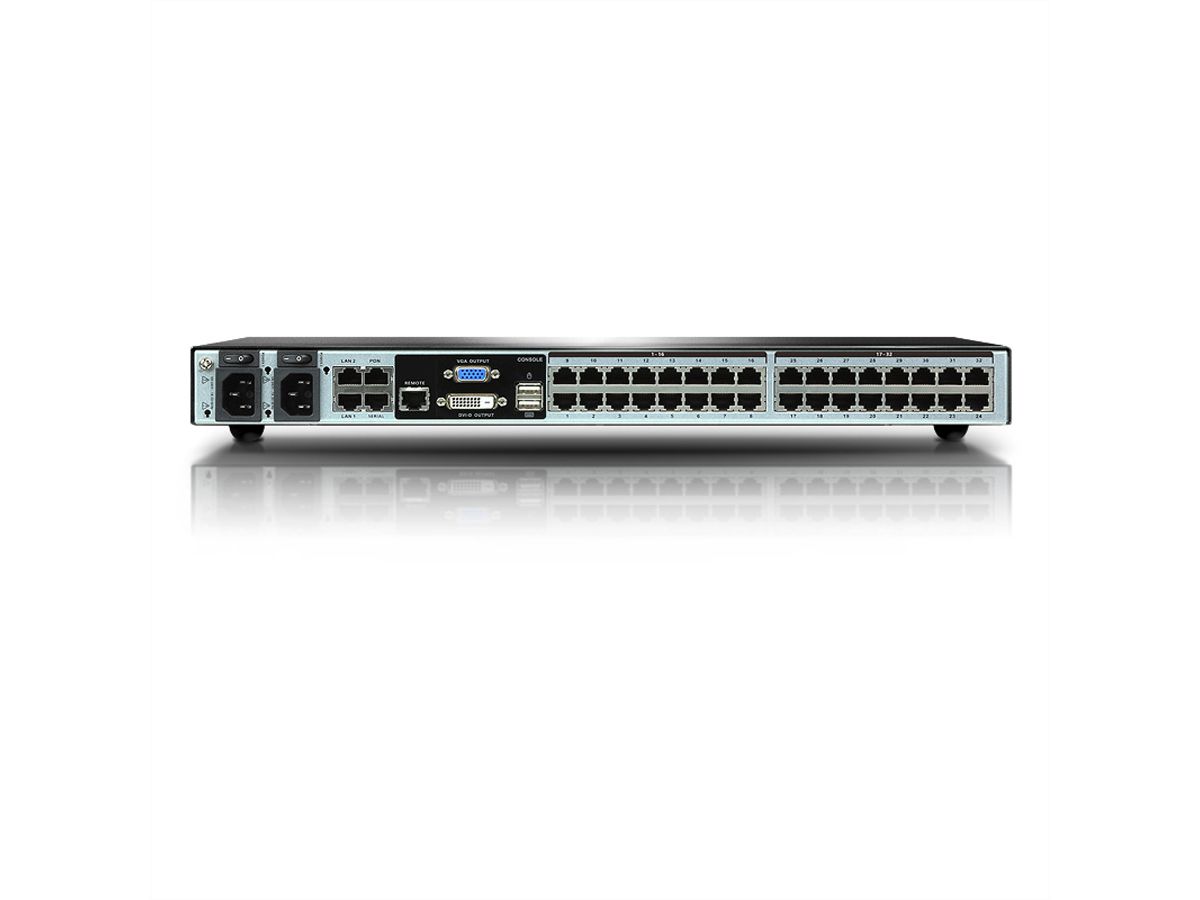 ATEN KN2132VA Switch KVM sur IP Cat 5 32 ports avec support virtuel