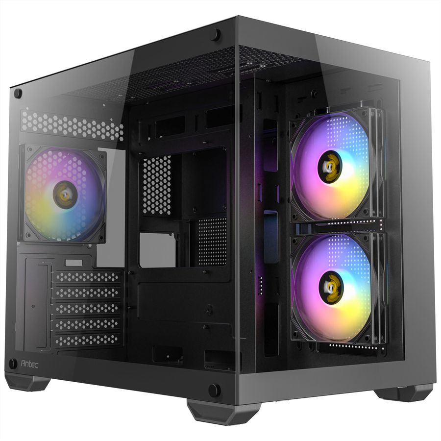 ANTEC CX600M ARGB B Boîtier PC Micro-ATX Gaming PC, noir