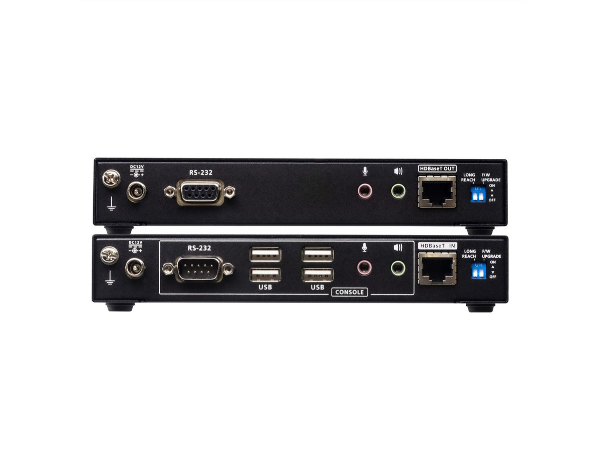 ATEN CE824 Extension KVM USB HDMI Double affichage HDBaseT™ 2.0, 4K@100m pour Vue unique