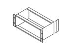 SCHROFF EuropacPRO 19" Support pour joint en acier inoxydable, Type F, 9 U