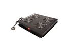 ROLINE 19" Unité de ventilation de toit, 4 ventilateurs, ON/OFF, noir