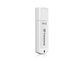 Transcend JetFlash elite 64GB JetFlash 370 lecteur USB flash 64 Go USB Type-A 2.0 Blanc
