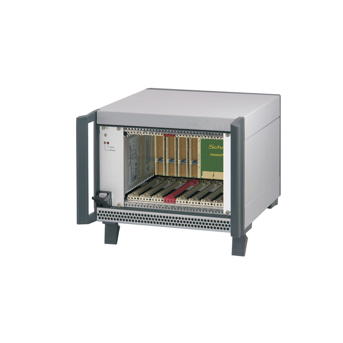 SCHROFF CPCI PlusIO System, Desktop, 4 U, 8 slots, 44 HP