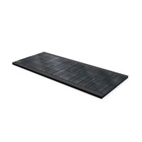 SCHROFF VARISTAR Joint-balai, 2 pièces, noir, pour toit (80mm de largeur)